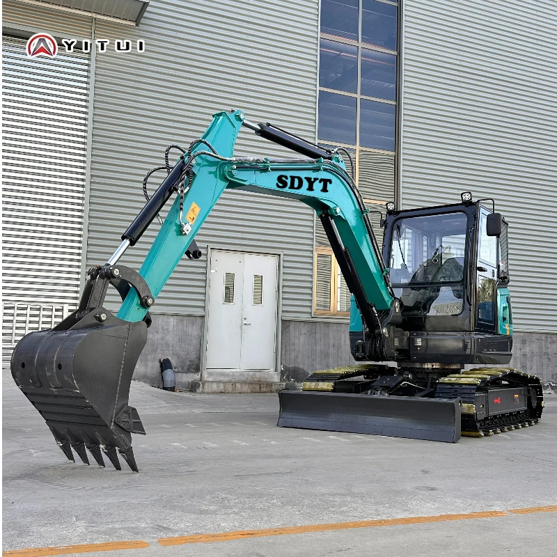 حفارة صغيرة 1.2 طن مخصصة عمق الحفر العميق 3 أمتار محرك كوبوتا ضمان جودة مبيعات المصنع مباشرة #3