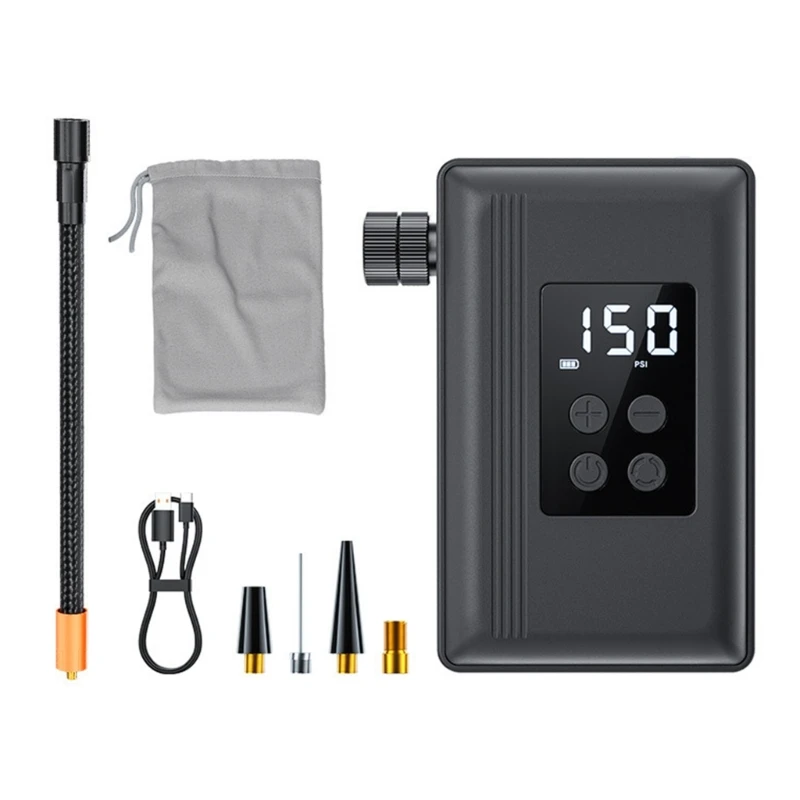 

X6hf Сильные ABS Digital Air Pumps инструмент для велосипедных шин ночная работа