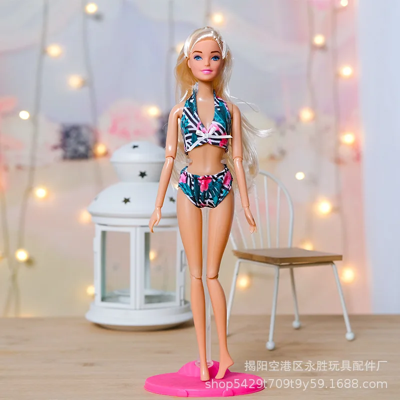 Multy Styles Doll Swimwear Swimsuits Bikini Swimsuits Buoy Beach Bathing Clothes Accessories for Barbie Doll Toys