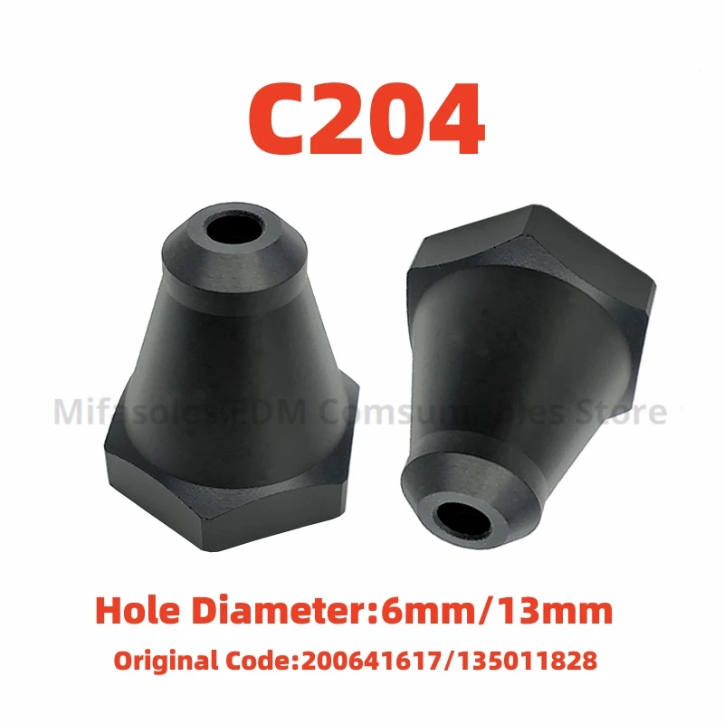 

Водяная насадка EDM C204 Нижняя промывочная насадка 135011828 6 мм 200641617 13 мм для CHARMILLES Детали станка для резки проволоки с ЧПУ