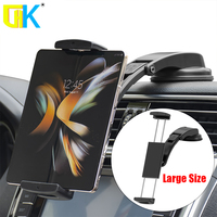 Suction Cup Tablet Car Holder Adjustable Mobile Bracket Stand for Samsung Galaxy Z Fold 4 3 2 Phones Mount for iPad GPS Holder