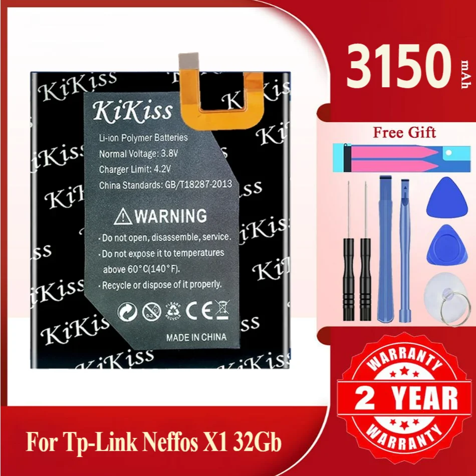 Li-ion Polymer Mobile Phone Battery NBL-38A2250 For TP-link Neffos x1 32GB