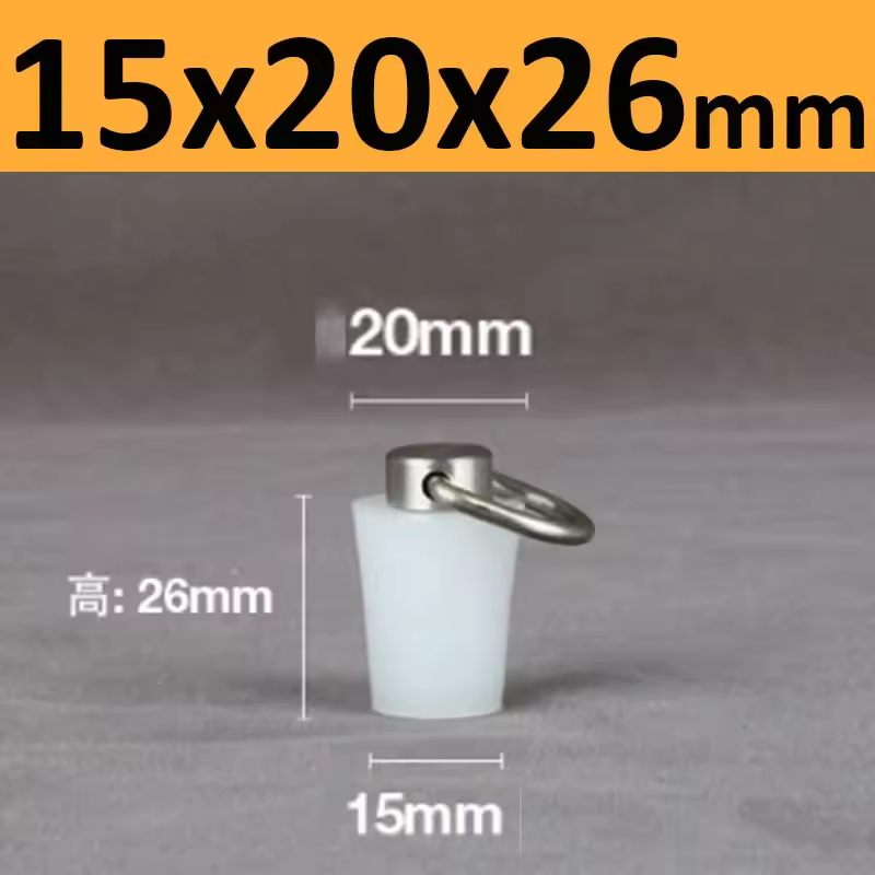 Conical Silicone Plugs With D Ring Waterproof Sealing Cover High Temp Hole Stopper For Bottle/Fish Tank/Barrel - Image 59