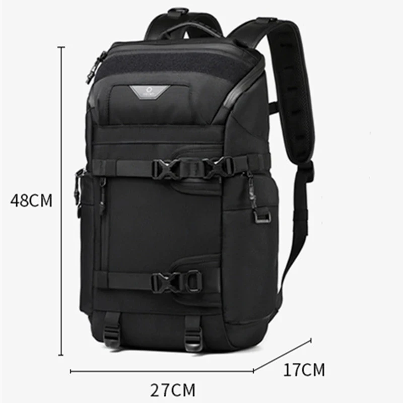 48x17x27 Cabin Backpack Men\'s Shoulder Bag Wearable Chest Bag Multi-function Messenger Bag