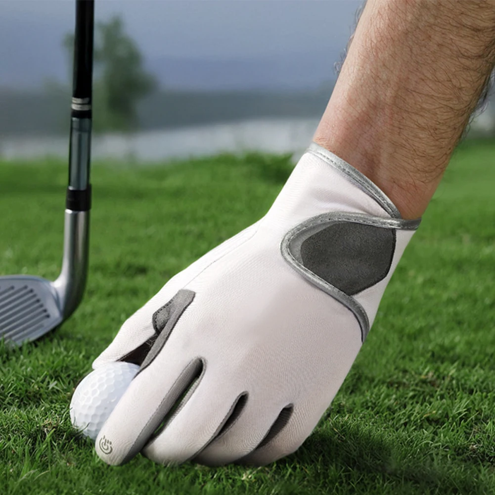 

Перчатки для гольфа для мужчин, зимние перчатки с сенсорным экраном, противоскользящие спортивные перчатки, перчатки для гольфа на флисовой подкладке