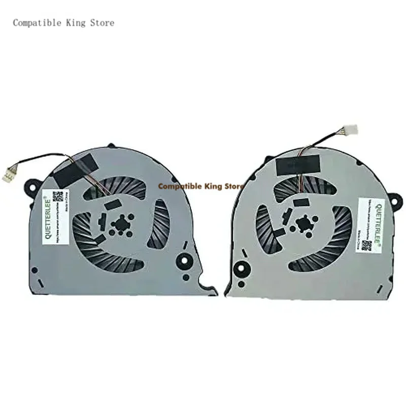 D Replacement New Laptop CPU+GPU Cooling Fan for Dell Vostro 15-7580 7570 P71F P72F Inspiron 15 7577 7588 G5 15 5587 Series Fan