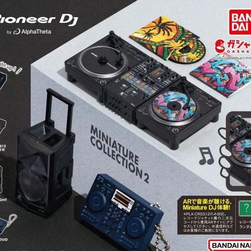 Bandai Pioneer DJ Second Generation Pioneer Audio Equipment Disc Player Model Scene with DIY Genuine