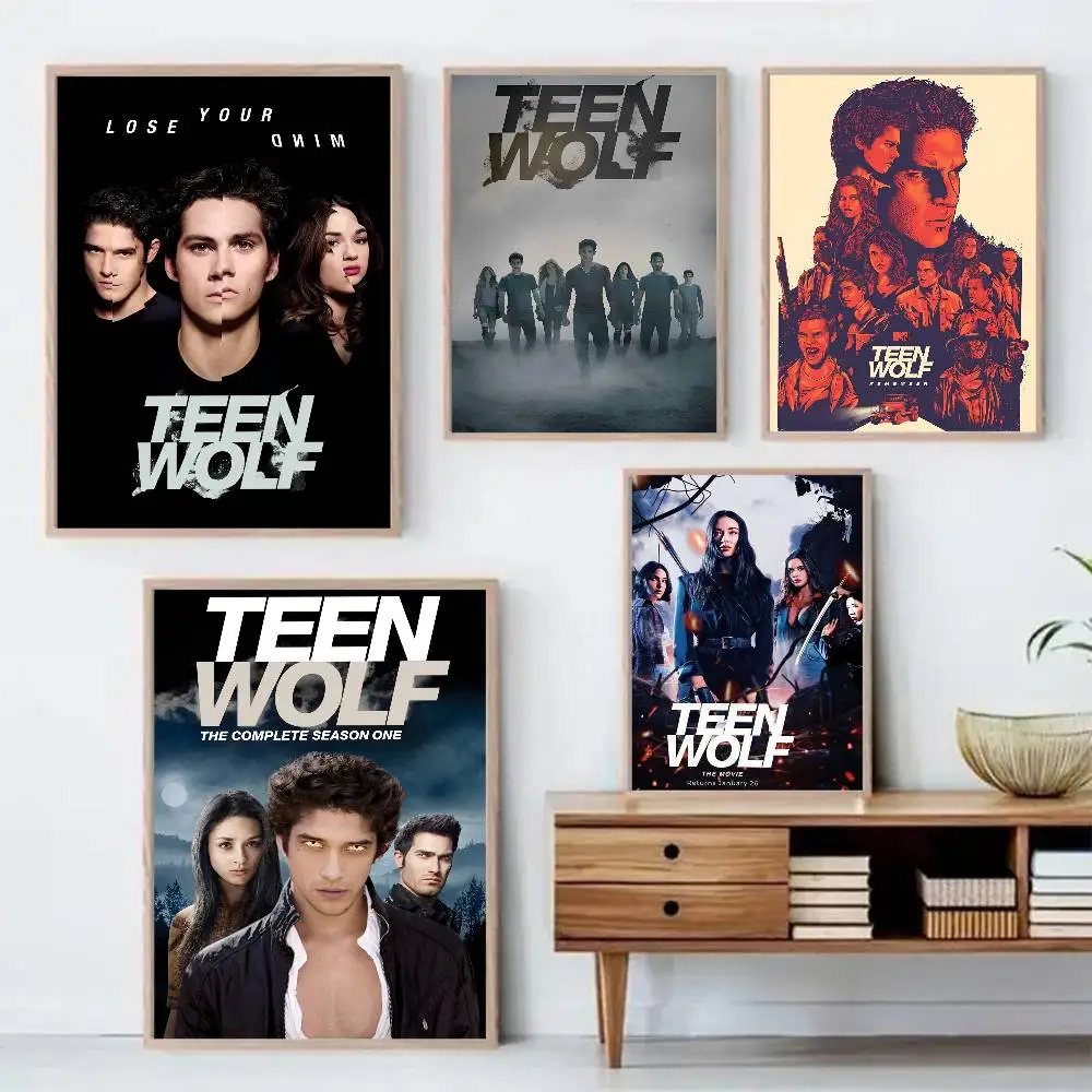 في سن المراهقة وولف RMovie TVt ملصق فني ذاتي اللصق ملصق مضاد للمياه مقهى غرفة النوم جدار ديكور