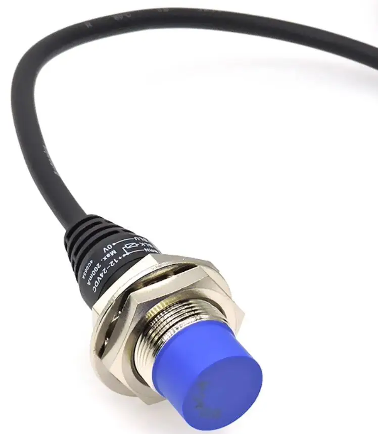 Genuine Proximity Switch PRD18-14DP Metal Sensor PNP Normally Open DC 3-wire 12-24VDC Detection Distance 14mm