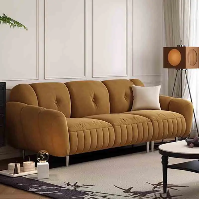 Bedroom Corner Living Room Sofa Simple Italian Minimalist Designer Living Room Sofa Lazy Anti Slip Canape Salon Home Furniture