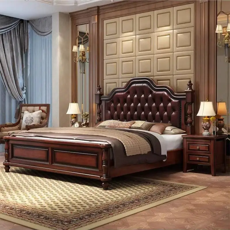 Storage Ornament Double Bed Backrest Headboards Bedding Accessories Luxury Bed Adult Solid Camas De Dormitorio Home Furniture
