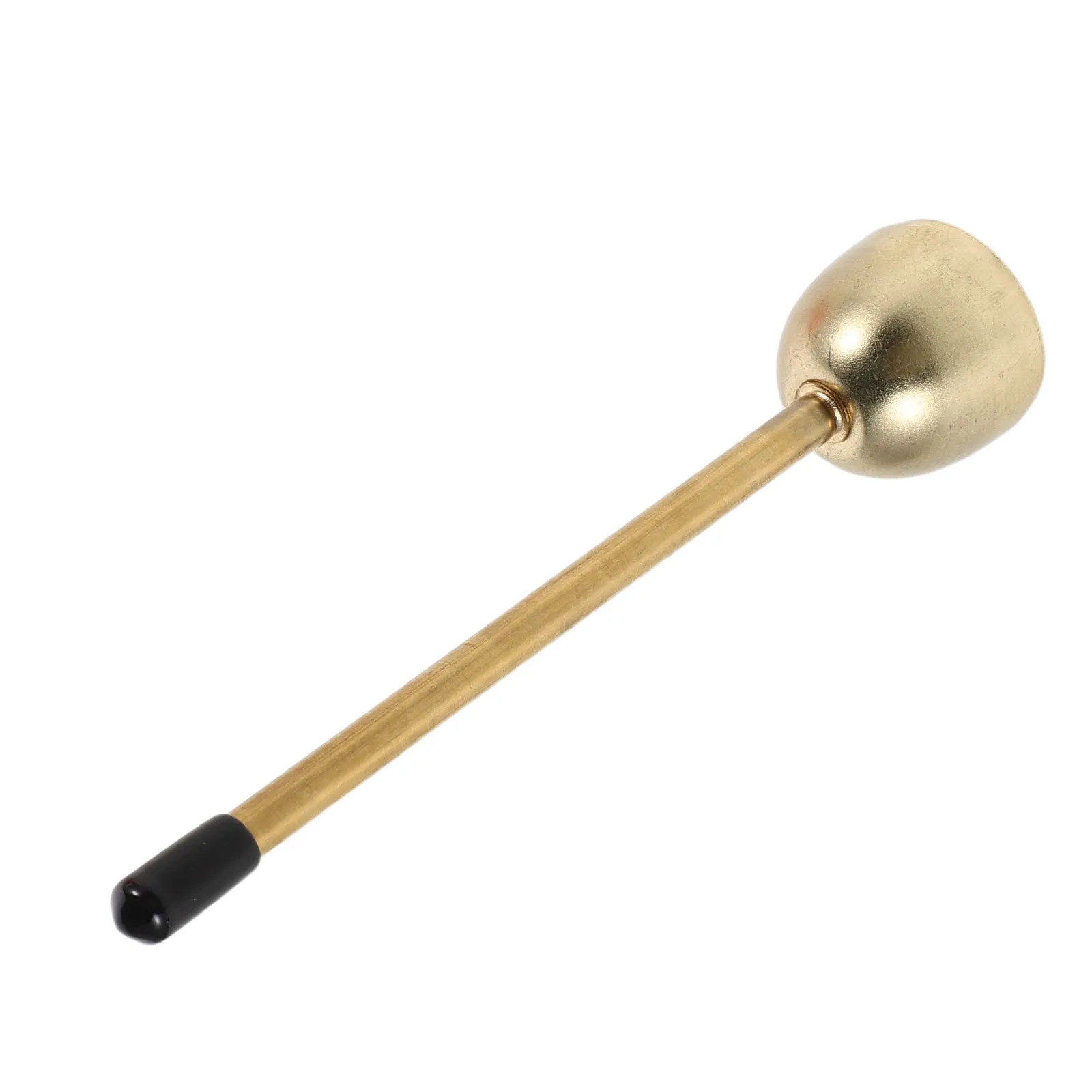 Vintage Bell-Shaped Metal Snuffer with Long Handle Elegant Flame Extinguisher for Home Decor Aromatherapy Safety