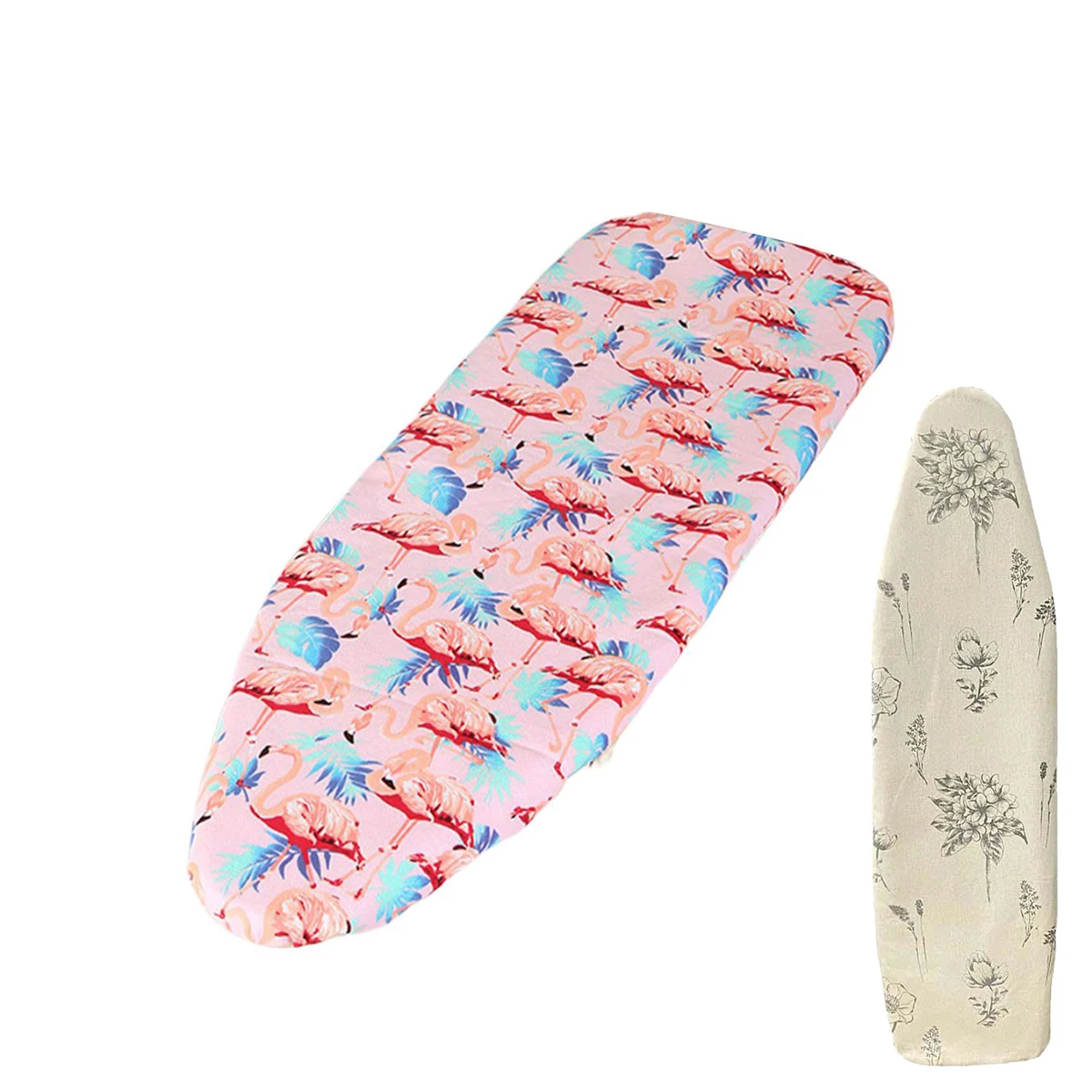 Ironing Board Cover Ironing Board Pad Replacement Heat Resistant Small Ironing Board Cover Durable Elegant Printed Pink Flamingo