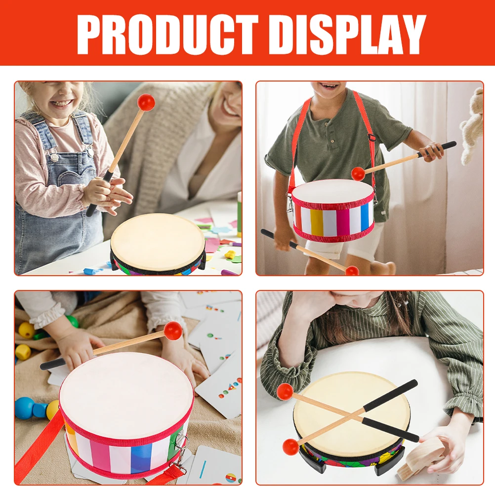 

Xylophone Mallets Wood Drum Hammer Marimba Percussion Sticks Rubber Tips Steel Compatible Red Brick Wall Bell Durable Long