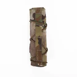 Emersongear Tactical 18cm Airsoft Suppressor Cover Protective Cloth Tool Panel Muffler Case Pouch Bag Hunting Tube Gear