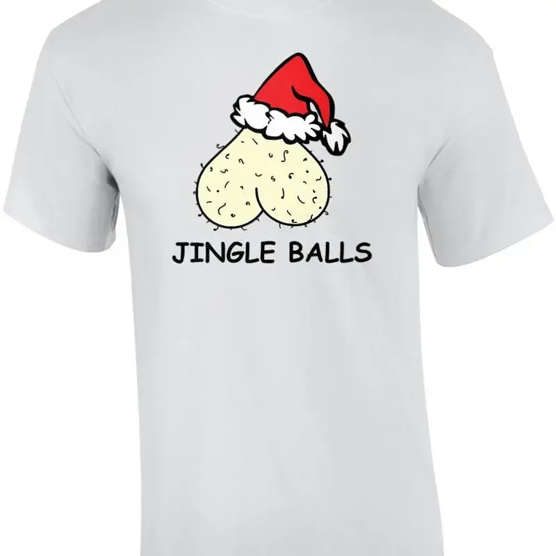 Jingle Balls Funny Offensive Christmas T Shirt