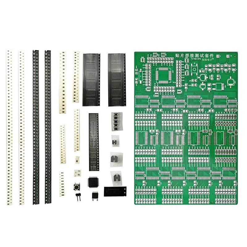 Imagem -03 - Smd Component Welding Test Kit Conselho Prática de Alta Intensidade Competências de Concorrência Pcb Treinamento de Soldagem 300