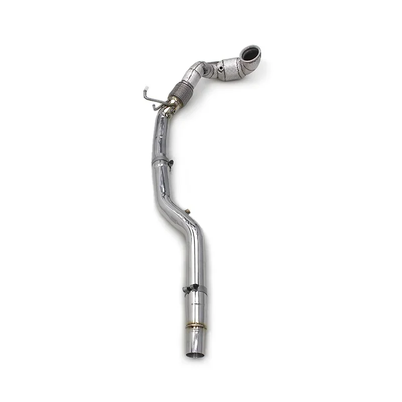 Section High flow Pipes Exhaust Pipes branch downpipe Exhaust Pipe with For VW GOLF 8R 2019-2022