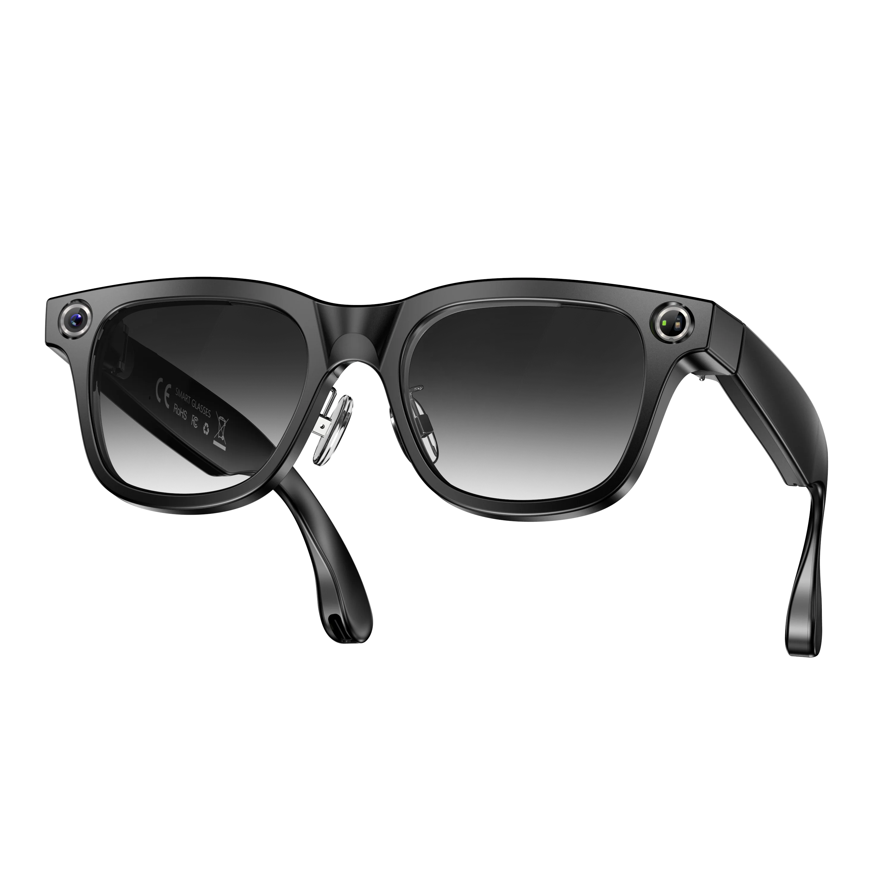 20MP AI Smart Glasses for Men & Women with ChatGPT, AI Voice Assistant, Music & Hands-Free Calls, Travel, Meeting