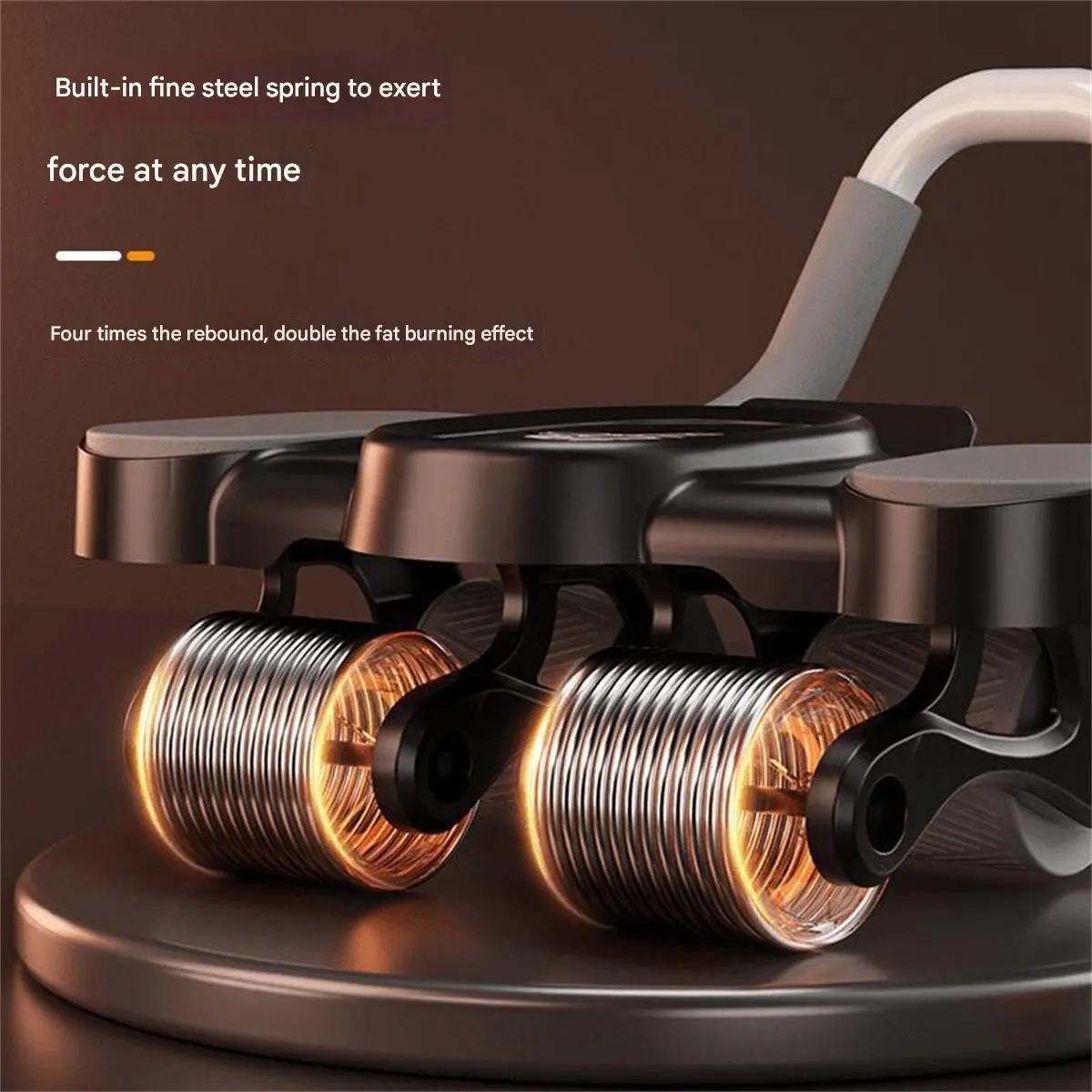 عجلة البطن الجديدة التي تحمل الوزن، الارتداد التلقائي للرجال والنساء، عجلة البطن، معدات اللياقة البدنية، قطعة أثرية رياضية منزلية abdo