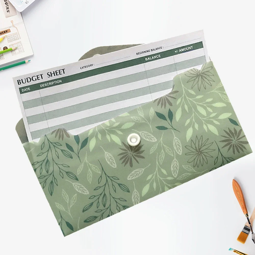 Vintage PVC Envelopes for DIY Cash Postcard Card Storage Invitation Gift Packing Envelope