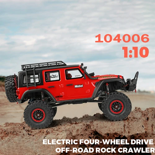 1/10 ワルトイズ 104006   2速トランスミッション550カーボンブラシモーター高速を備えた4WD RCカー ​ ​ レーシング ロック クライム RTR Rc カー おもちゃ