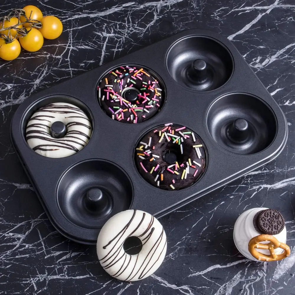 

Baking Cake Tray 12/6 Grid Cheesecake Pan Non-Stick Carbon Steel Muffin Pan Removable Bottom Mini Cupcake Mold Mousse