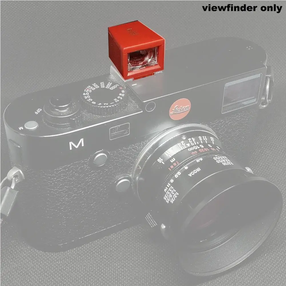 For Leica X Series And Other Cameras Optical Viewfinder 28mm 35mm Rangefinder External Suitable Ricoh Gr For Camera Accessories