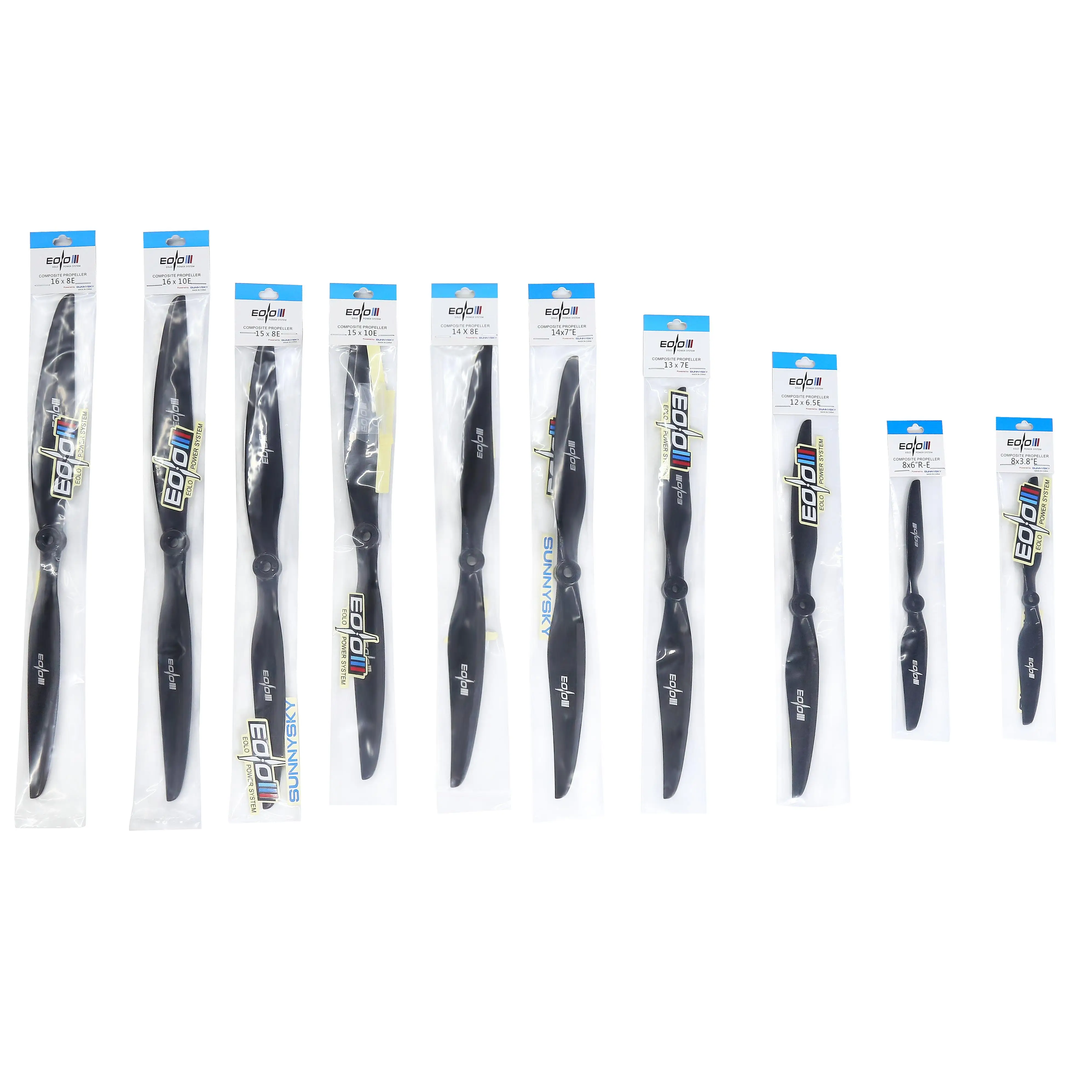 Sunnysky-Hélice d'aile de partenaires EOLO, excellente dynamique pour Airana, 1047, 1060, 1147, 12x6.5, 13x7, 14x7, 14x8, 15x8, 15x10, 16x8, 16x10