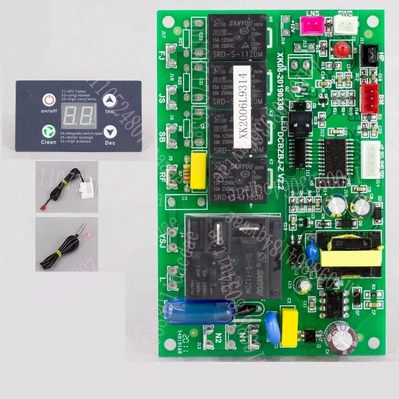 

Yindu Running Water Ice Maker Motherboard Modified Control Board Ice Machine Dongbei Timing Universal Circuit Board