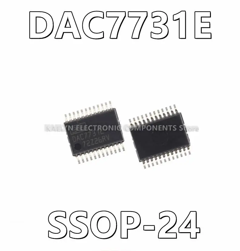 10pcs/lot DAC7731E 16 Bit Digital to Analog Converter 1 24-SSOP