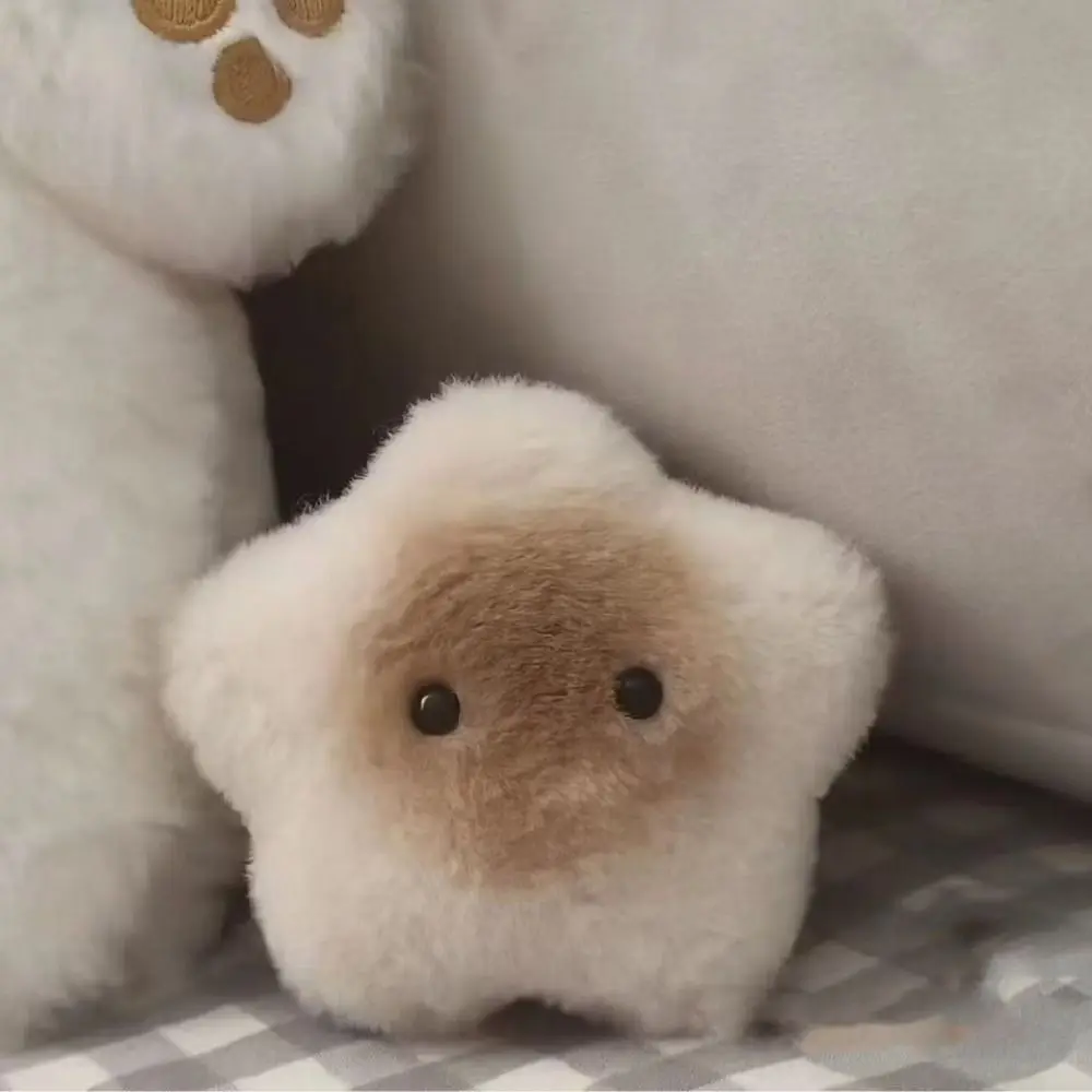 

Soft Squeeze Capybara Plush Keychain Cartoon Toys Chirping Kapibara Pendant Keyring Plush Stuffed Siamese Cat Keyring