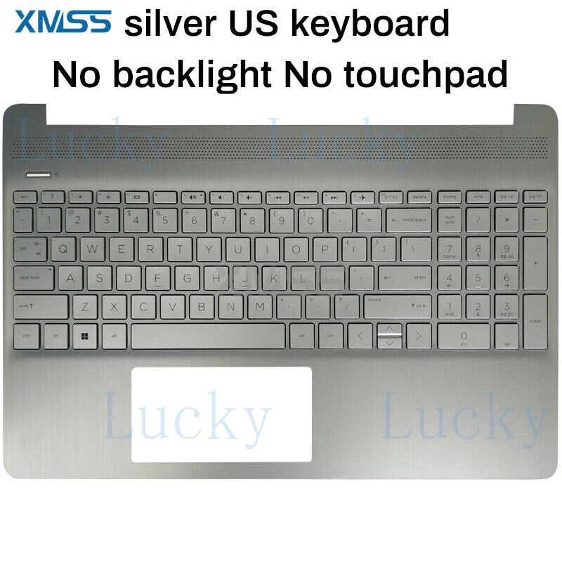 

Новая клавиатура для ноутбука с подставкой для рук (US-раскладка) для HP Pavilion 15-DY, 15T-DY, 15T-DY100, 15T-DY200