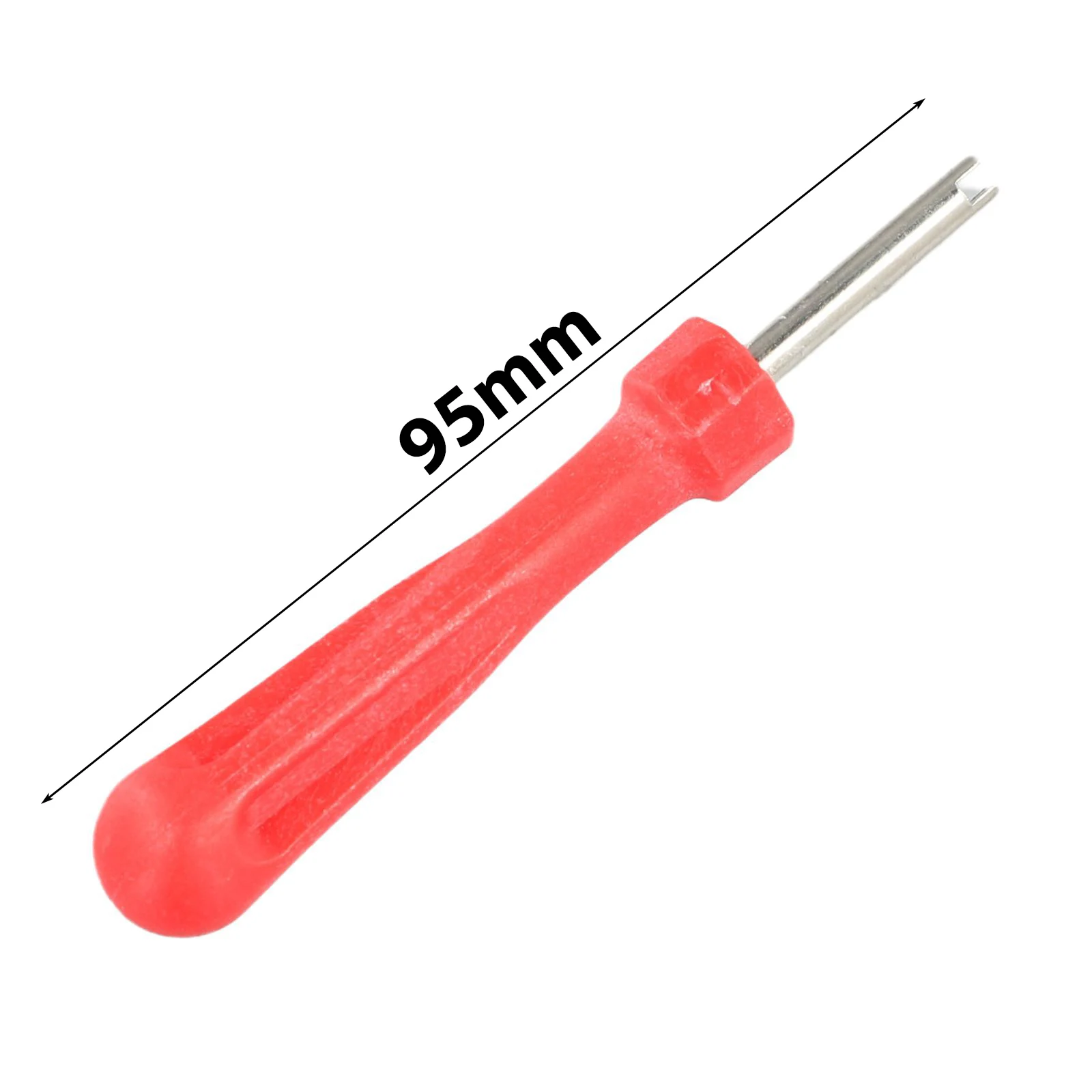 

1pcs Car Tire Valve Core Removal Tools Tyre Valve Core Wrench Spanner Tire Repair Kit Plastic & Steel Red Tire Repair Tools