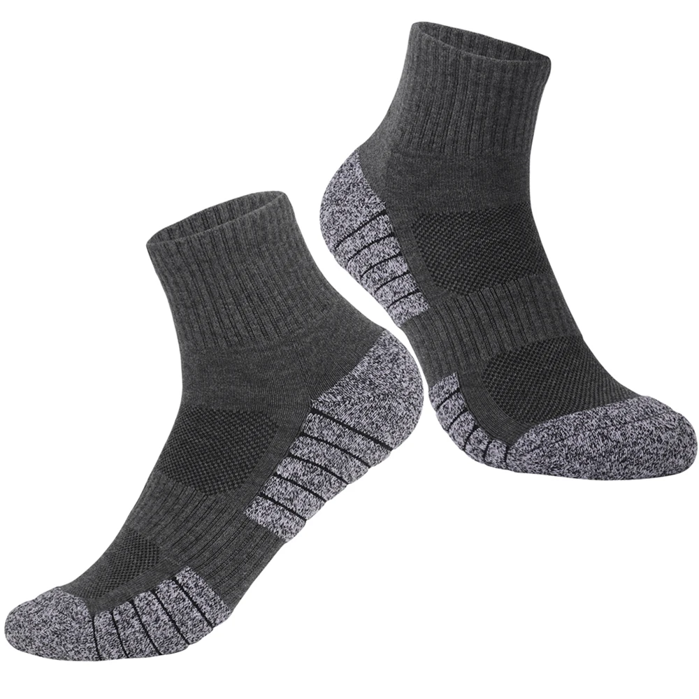 Men Socks Cotton Breathable Mid-calf Socks High Quality Thick Towel Bottom Socks Women Antislip Outdoor Sports Breathable Socks