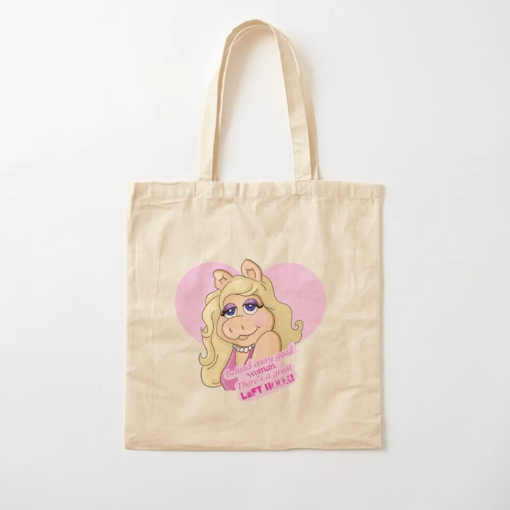 

Miss Piggy Tote Bag the tote bag Big bag women custom canvas Canvas Tote