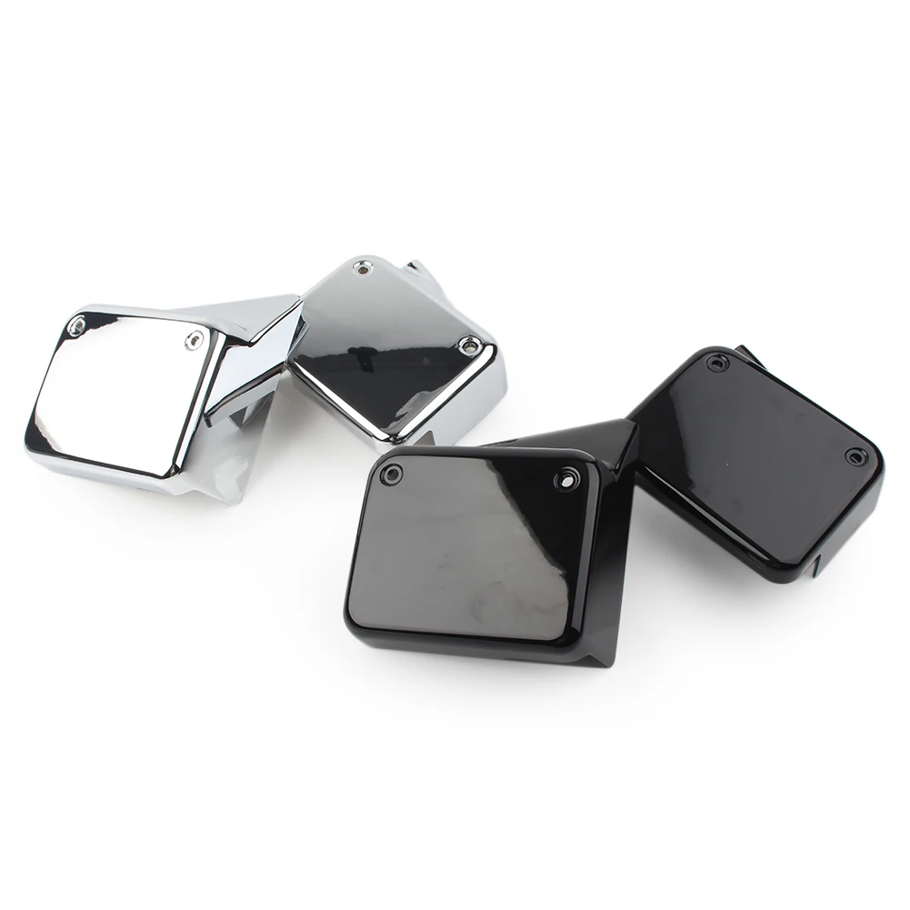 Chrome Motorcycle Side Battery Cover Guard for Honda Black Widow Shadow Spirit VT750 DC 2000-2009 & Black Widow 2000-2007