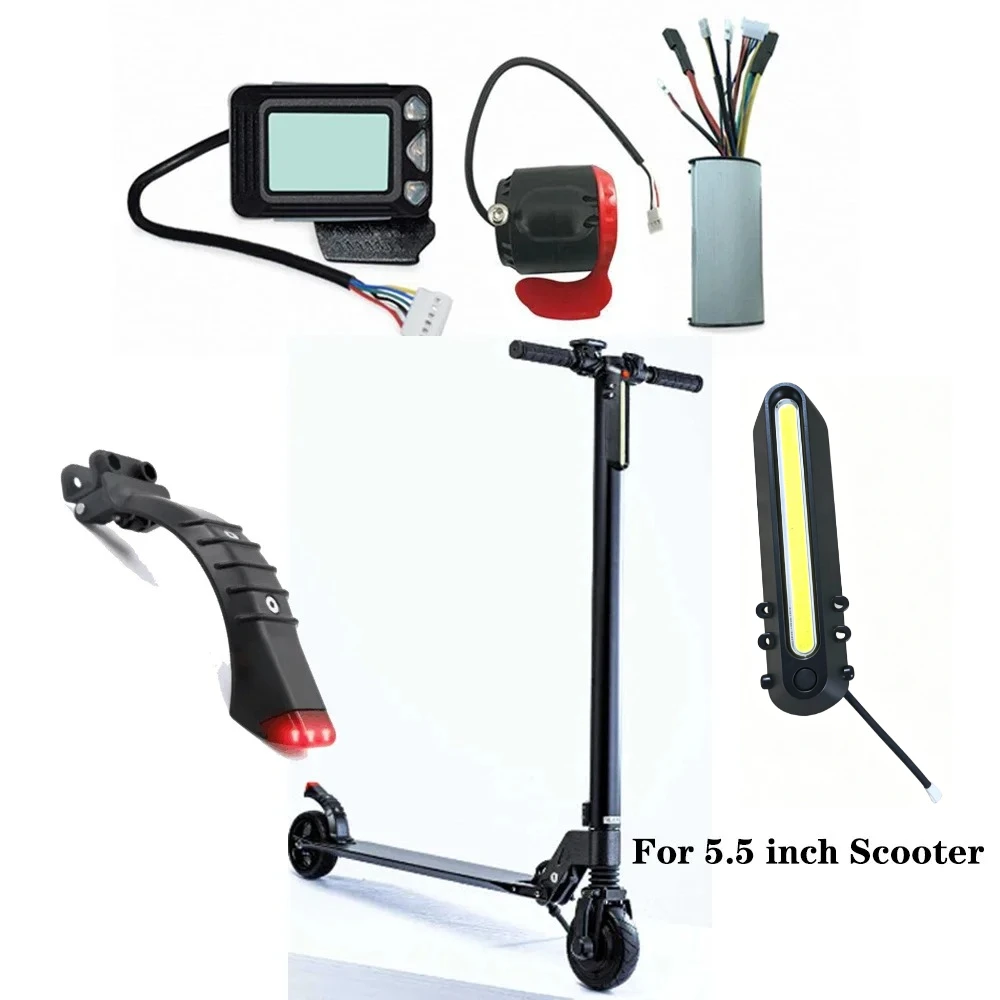 

24V 250W 5.5 Inch Adult Electric Scooter Motherboard Controller Power Throttle Speed Dashboard Repair Parts Scooter Accessories
