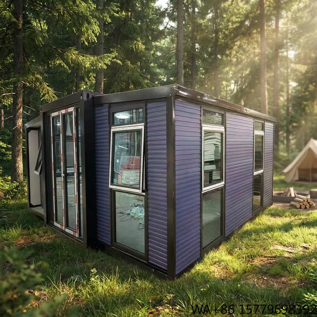 Expandable 20ft 40ft Housing Folding Office Cost Modern Prefab Portable Mobile Houses Tiny Prefabricated Container House