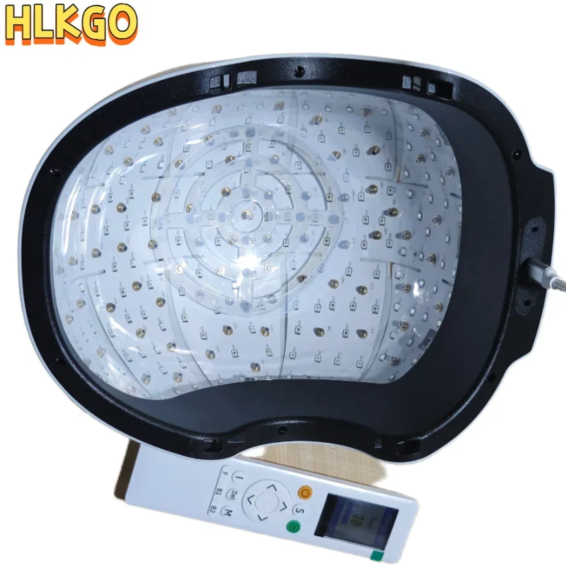 

Hair Loss Treatment Laser Helmet, Medical Grade LLLT Laser Cap for Effective Hair Regrowth and Thickening