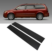 Moldura de Pilar B para puerta Delantera, reemplazo elegante de protección fuerte para Dodge Grand Caravan, 5020665AA, 1 par