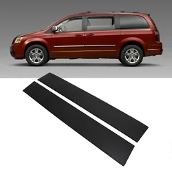 1Pair Front Door B Pillar Trim 5020665AA Strong Protection Stylish B Pillar Molding Trim Replacement for Dodge Grand Caravan