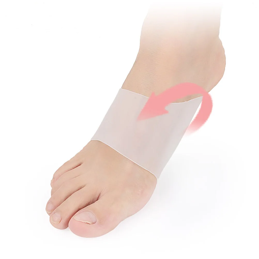 

1 Pair Foot Corrector Arch Support Sleeves Compression Wrap Plantar Fasciitis Flat Feet Pain Relief Foot Supports Socks Reusable