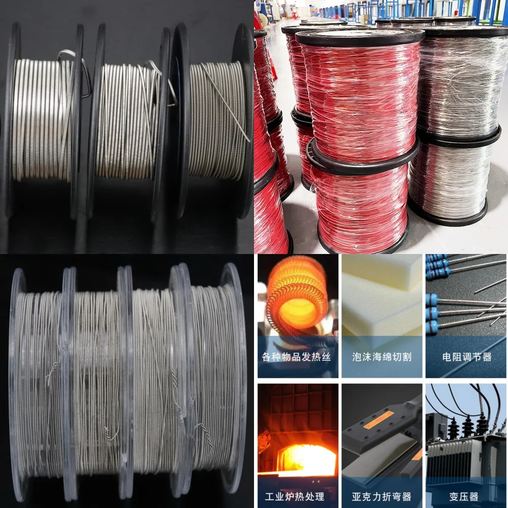 Heating Element Coil Wire System 3 Materies 1/2/3 Resistance Fused Wires Clapton Inside 10/15FEET Spool Roll Repair Accessories