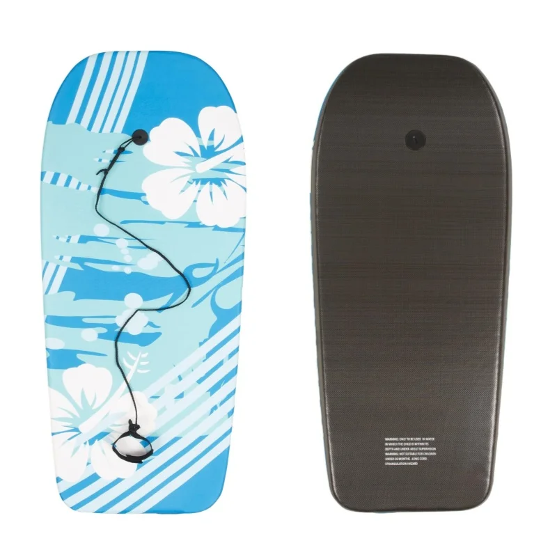 

41" Adults EPS Core Slick Bottom Surfboard and Body Board with Leash for Ocean Waters Adventure