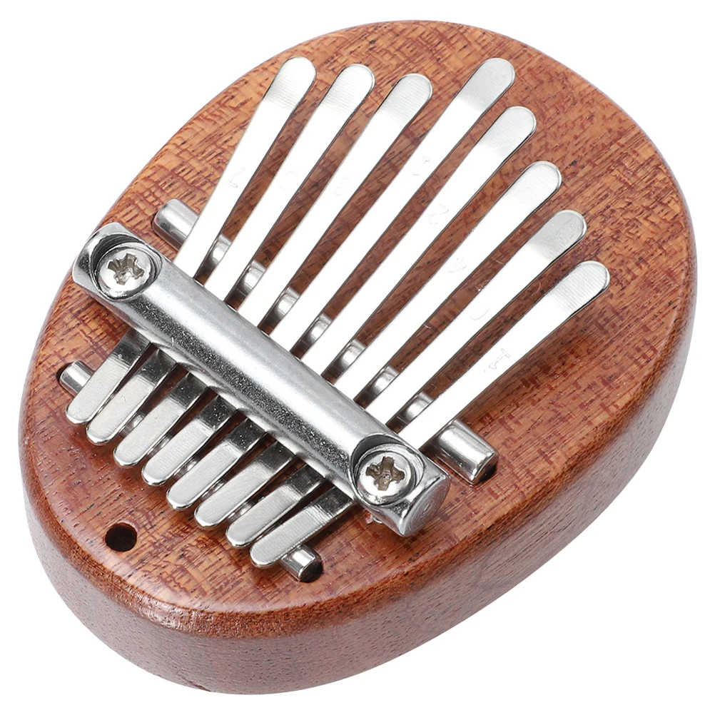 

Mini Kalimba 8 Keys H Piano Small Musical Instrument Kids Beginners Crystal Sound Portable Thumb Piano Lightweight