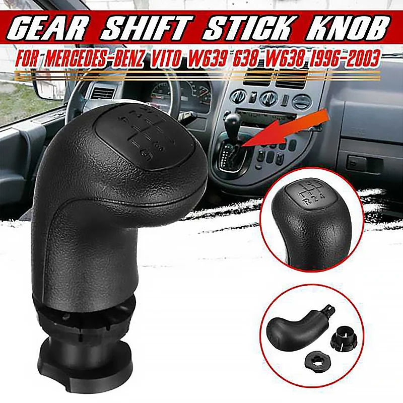 Manual 5 Speed Gear Shift Stick Shifter Knob Lever Shift for Mercedes-Benz Vito W639 638 W638 1996-2003