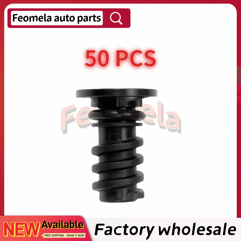100/50 PCS Green Black Rubber Ring Engine Oil Pan Drain Screw Plug Plastic for Mercedes-Benz C63 AMG S550 A0029902017 0029902017