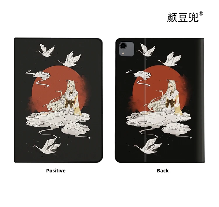 حافظة Ninggua Anime Genshin Impact لجهاز iPad 10.2 7th 8th 10th Air 4 5 Mini 5 6 حافظة فاخرة من السيليكون لجهاز iPad Pro11 12.9 بوصة 2023