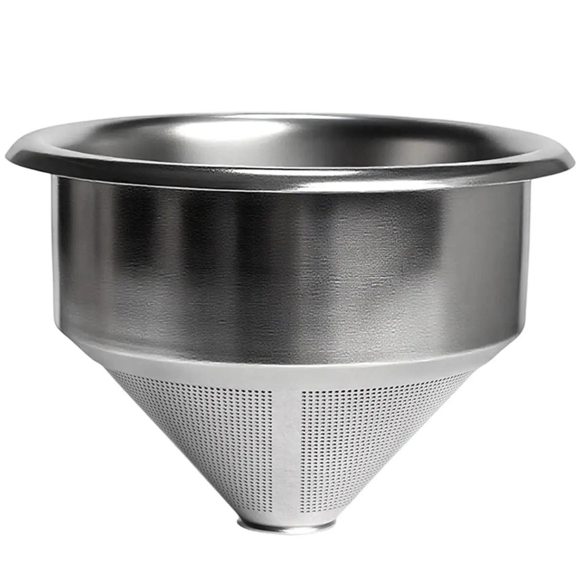 58mm Portafilter Basket Coffee Filter, Stainless Steel Fine Mesh Filter for Tampers and Bottomless Portafilters